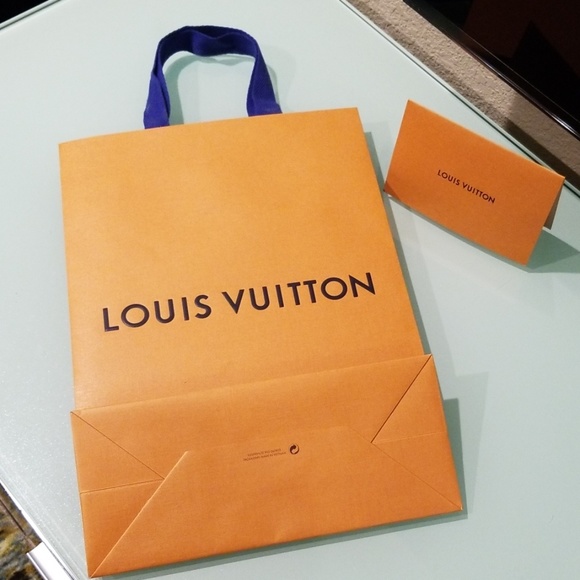 Louis Vuitton Gift Bag Receipt Envelope AUTHENTIC - Picture 4 of 6